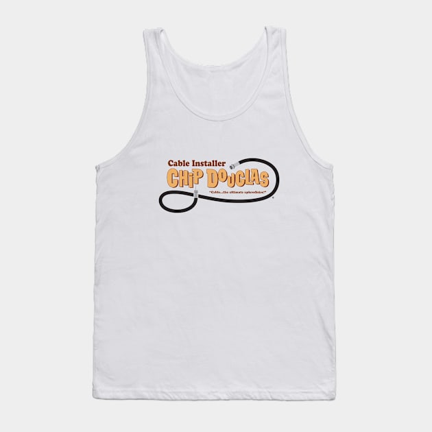 Cable Installer - Chip Douglas Tank Top by CuriousCurios